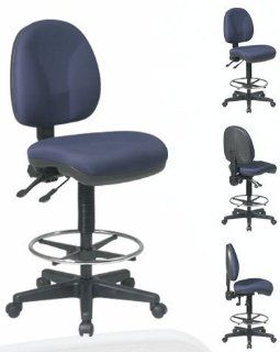 DC940Deluxe Ergonomic Drafting Chair with Seat and Back Angle Adjustments   Drafting Chairs