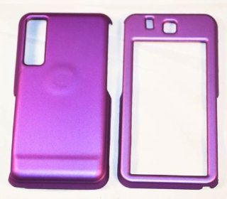 Samsung Behold T919  T1 smartphone Rubberized Hard Case   Purple Cell Phones & Accessories