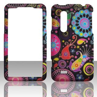 2D Rainbow Design LG Thrill 4G, Optimus 3D P920, P925 at&t Case Cover Phone Snap on Cover Case Faceplates Cell Phones & Accessories