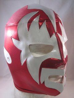 KISS Adult Lucha Libre Wrestling Mask (pro fit) Costume Wear   RED  Wrestling Equipment  Sports & Outdoors