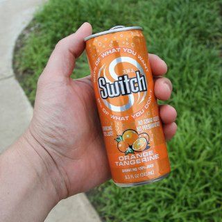 The Switch Sparkling Juice, Orange Tangerine, 8 Ounce Cans (Pack of 24)  Fruit Juices  Grocery & Gourmet Food