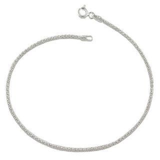 925 Sterling Silver Coreana Link Bracelet (7 inch) Jewelry
