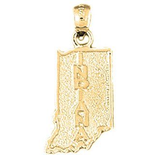 Gold Plated 925 Sterling Silver Indiana Pendant Jewels Obsession Jewelry