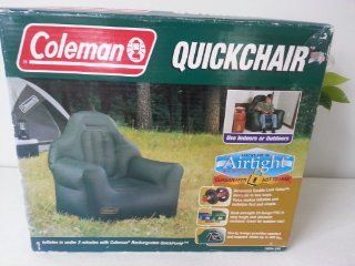 Coleman Quickchair / Inflatable Chair with Rechargeable QuickPump   Inflatable Beds