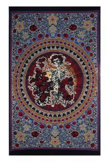 Grateful Dead Skeleton & Roses Tapestry  