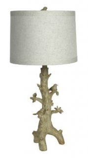 1 Light Table Lamp   Gold Bird Lamp  