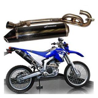 08 10 YAMAHA WR250X Graves Works Stanless Full System Exhaust   Carbon Fiber Can Automotive