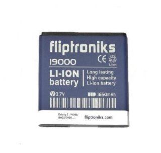 Fliptroniks 2x 1650mAh Li ion Battery For Samsung Galaxy S 4G T959v, Galaxy S I9000, i897, Captivate Glide SGH I927, Galaxy S Epic 4G Touch SPH D700(Sprint), fits EB575152VA   Lifetime Warranty Cell Phones & Accessories