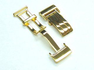 Deployment Clasp for Breitling Strap 18/20 Buckle #4 Gold Watches