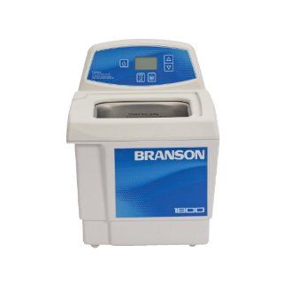 Branson CPX 952 117R Series MH Mechanical Cleaning Bath with Mechanical Timer and Heater, 0.5 Gallons Capacity, 120V Science Lab Ultrasonic Cleaners