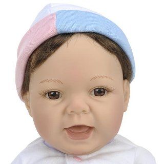 Lee Middleton Newborn Nursery Sweet Baby Brown Hair/Brown Eyes #929 Toys & Games