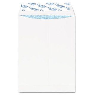 Columbian CO929 10x13 Inch Catalog Grip Seal Security Tinted White Envelopes, 100 Count 