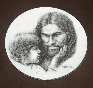 Portraits of Christ Plate #5~Become As Little Children   Commemorative Plates