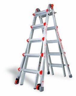 Little Giant Ladder Systems 10103LG 300 Pound Duty Rating Multi Use Ladder   Stepladders  