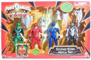 Power Rangers Jungle Fury Sound Fury Mega Set Toys & Games