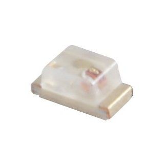 LED SUPER BRIGHT GREEN CLEAR 0603 SURFACE MOUNT CASE 10 MCD