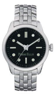 Perry Ellis Men's PEM0050 Luminous Stainless Steel Watch Watches