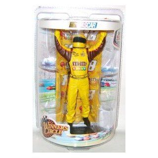 Kyle Busch #18 MMs M&Ms Yellow Brown With Helmet Uniform 2009 Daytona 500 Edition Winners Circle Six Inch Action Figure Toys & Games