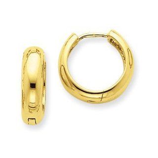 14k Gold Huggie Earrings Jewelry