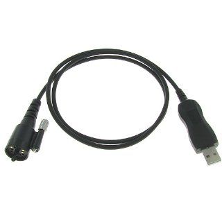 Valley Kenwood 12 Pin Round Mobile Radio Programming Cable USB FTDI KPG 43 Computers & Accessories
