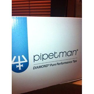 Gilson Pipetman D1000 TiPack Diamonf Pipet Tips, 100 1000UL, 10 Racks of 96 Tips, Ref#F171500 Science Lab Supplies