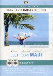 Lifescapes  Sunny Escapes Dvd Cd Collection Just Relax Maui Movies & TV