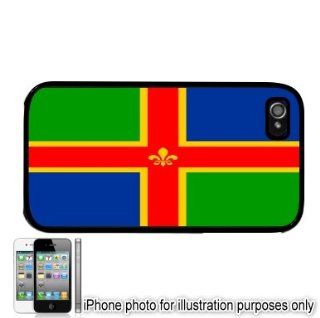 Lincolnshire Uk Flag Apple iPhone 4 4S Case Cover Black 