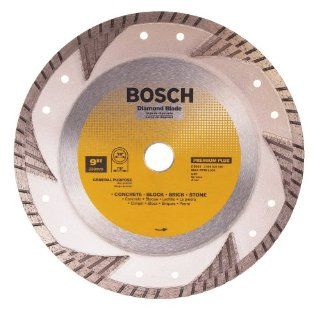 Bosch DB963 Premium Plus 9 Inch Dry Cutting Turbo Continuous Rim Diamond Saw Blade with 7/8 Inch Arbor for Masonry    
