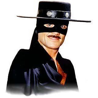Zorro Adjustable Mustache Clothing