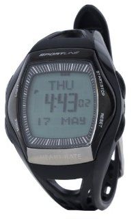 Sportline Solo 965 Heart Rate Monitor Watch + Pedometer Sports & Outdoors