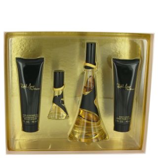 Rebl Fleur for Women by Rihanna, Gift Set   3.4 oz Eau De Parfum Spray + 3 oz B