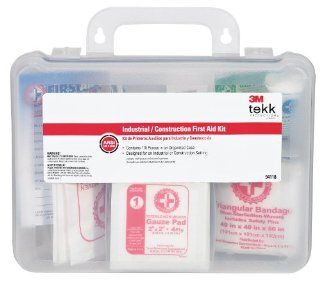 3M Tekk 94118 80025T Protection Construction/Industrial First Aid Kits, 118 Piece