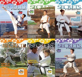 Elisa Au Secrets of Championship Karate 6 DVD Bosx Set Elisa Au; Eimi Kurita, Y. Ishimoto Movies & TV