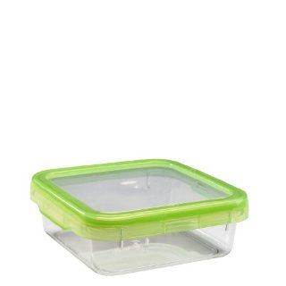 OXO Good Grips LockTop 30 2/5 Ounce Square Container with Green Lid Kitchen & Dining
