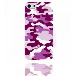 Cell Armor I5 PC TE519 Hybrid Case for iPhone 5   Retail Packaging   Pink Camo Cell Phones & Accessories