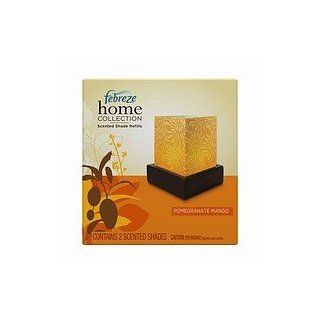 Febreze Home Collection Pomegranate Mango Flameless Luminary, one box of 2 refills   Solid Air Fresheners