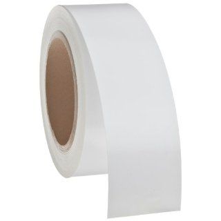 Brady 91431 30 yd Length x 2" Width, B 946 High Performance Vinyl, White Pipe Banding Tape Industrial Pipe Markers