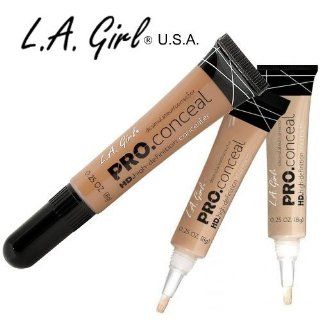 L.a Girl Pro Concealer Hd High definition Concealer ( Pack of 3 ) Gc971  Beauty