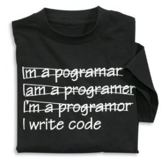 I Write Code T shirt Clothing