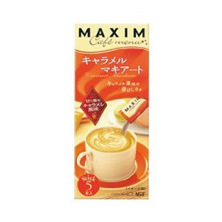 AGF Maxim Stick Menu Caramel Maxiart 24 boxes(0.49oz5pcs/box) Sports & Outdoors