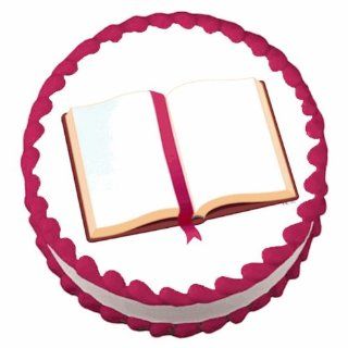 Open Bible ~ Edible Image Cake / Cupcake Topper  Decorative Cake Toppers  