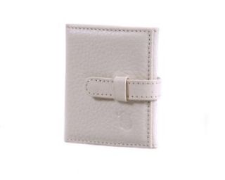 Sage Brown Genuine Leather Ivory Tri Fold Mini Photo Frame Clothing