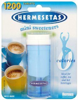 Hermesetas Mini Sweeteners Original 1200 Tablets  Sugar Substitute Products  Grocery & Gourmet Food