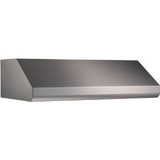 Broan E64E36SS 1500 CFM 36" Wide Stainless Steel Under Cabinet Range Hood with Heat SentryTM and, Stainless Steel
