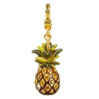 Jay Strongwater Pineapple Charm Jewelry