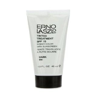 Erno Laszlo Tinted Treatment SPF15 (Sheer Color with Sunscreen)   # 956 Dark 45ml/1.5oz  Bath Products  Beauty