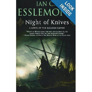Night of Knives A Novel of the Malazan Empire Ian C. Esslemont 9780765323712 Books