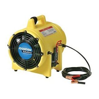 Confined Space Blower, 8 In., 1/3 HP, 12VDC