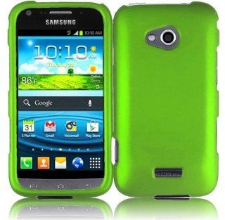 VMG 3 Item RETRACTABLE Combo For Sprint Samsung Galaxy Victory 4G LTE L300 Cell Phone Hard Case Cover   NEON Green Matte 2 Pc Snap On + LCD Clear Screen Saver Protector + Retractable Tangle Free Car Charger [by VANMOBILEGEAR] Cell Phones & Accessories