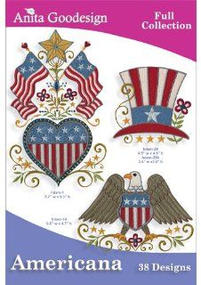 Anita Goodesign Americana Embroidery Design